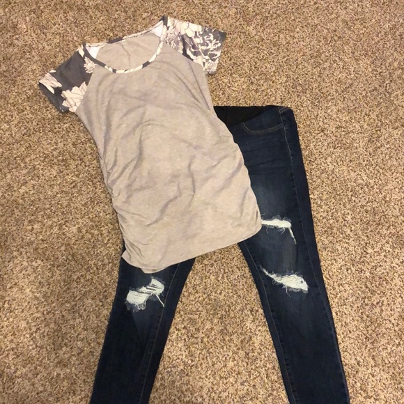 Tops - casual maternity top